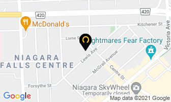 Kraft Canada Inc in Niagara Falls map