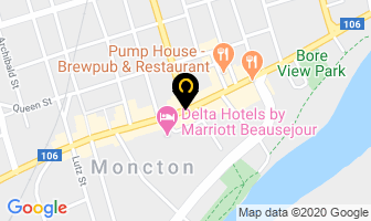 Kravetz Photographics in Moncton map