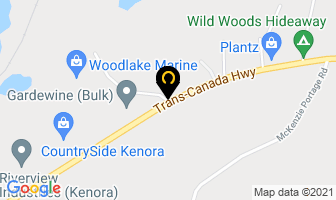 Krevco Lifestyles Inc in Kenora map