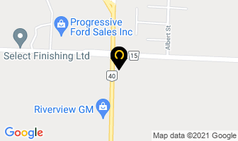 Krogman Auto Sales in Chatham-Kent map