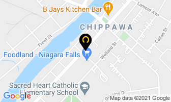 Krowchuk Paul N in Niagara Falls map