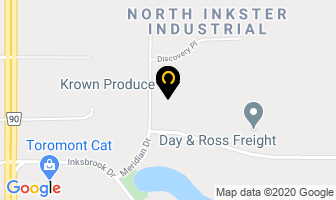 Krown Produce Inc in Winnipeg map