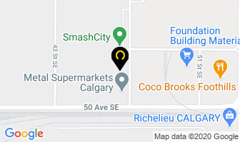 Krown Produce Inc in Calgary map