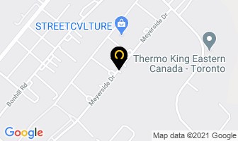 Krown Rust Control Airport in Mississauga map