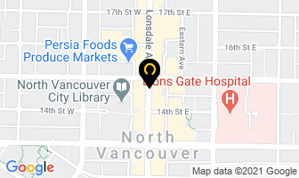 Krua Thai Restaurants in North Vancouver map
