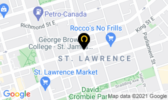 Krueger International in Orillia map