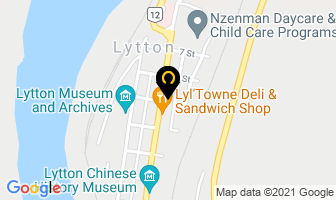 Kumsheen Raft Adventures Ltd in Lytton map