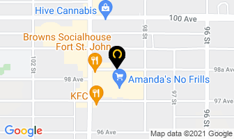 Kurios Books Inc in Fort St. John map