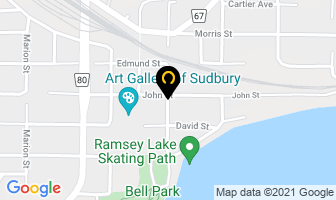 Kusan & Associates in Sudbury map