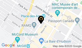 Kwa Partners in Montreal map