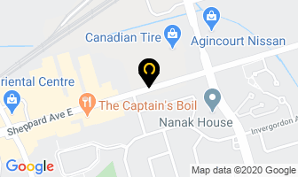 Kwick Kleen Movers & Cleaners in Scarborough map