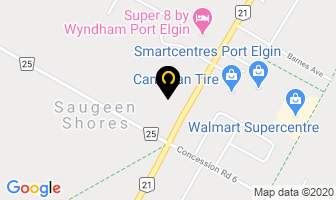 Kwik N Ready Movers in Port Elgin map