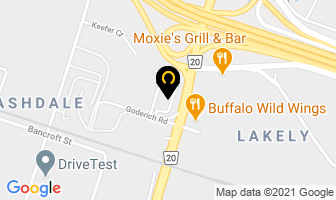Kyoshi Martial Arts Supply in Hamilton map