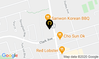 Kyron Rent A Car in Vaughan map