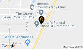L A Carpet & Tile Inc in Lacombe map