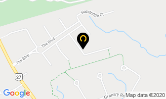 L & R Construction in Caledon map