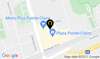 L F Coiffures Unisexe in Pointe-Claire map