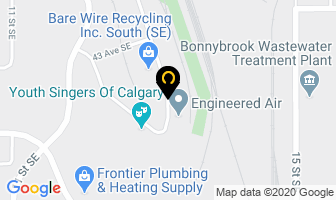 L J Peters Warehouses Ltd in Calgary map