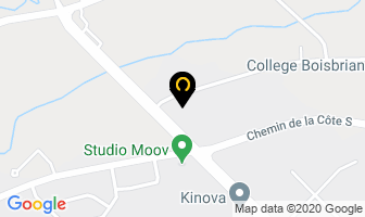 L P Auto in Repentigny map