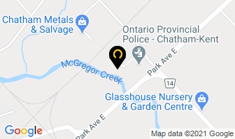 L P Wood Ltd in Chatham-Kent map