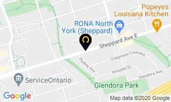 La Accounting & Bookkeeping in North York map
