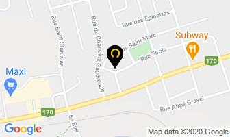 La Bible Parle in Guelph map