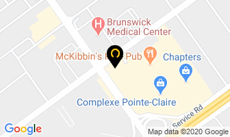 La Capitale Financial Group in Pointe-Claire map