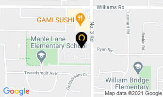 La Clippers in Richmond Hill map