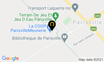 La Coop Parisville in Alma map