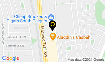 La Costa Restaurants in Calgary map