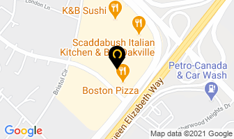 La Fitness in Burlington map