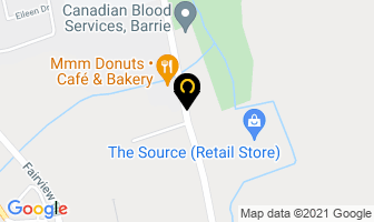 La Fortuna in Barrie map
