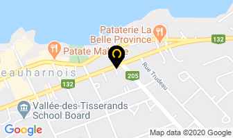 La Griffe D'or in Beauharnois map