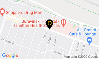 La Luna Lebanese Cuisine in Hamilton map