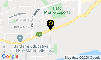 La Maison Adhemar Di in Terrebonne map