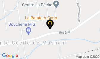 La Patate A Carlo in La Pêche map