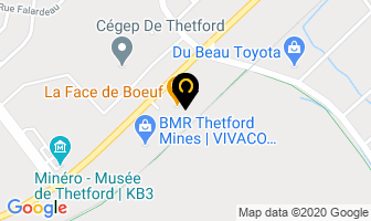 La Petite Robe in Thetford Mines map