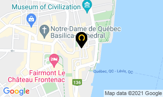 La Pizz in Ville de Québec map
