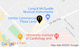 La Plaza De L'uniforme in Ville de Québec map