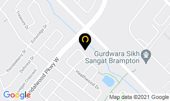 La Promotions in Brampton map