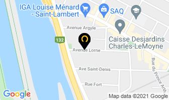 La R&eacute;sidence Saint-Lambert in Saint-Lambert map