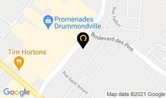 La Recharge.ca in Drummondville map