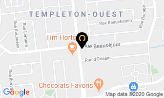 La Retouche in Gatineau map