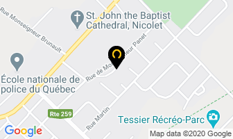 La Ruche Aire Ouverte Inc in Nicolet map