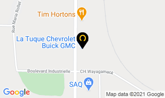 La Tuque Chevrolet Buick Gmc in La Tuque map