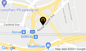 Lab Journeaux Inc in Dorval map