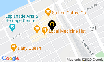 Labels For Men in Medicine Hat map