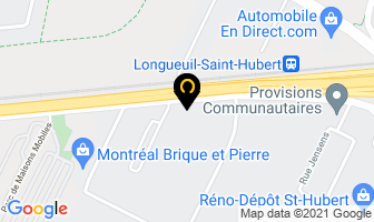 Laboratoires Confab Inc in Longueuil map
