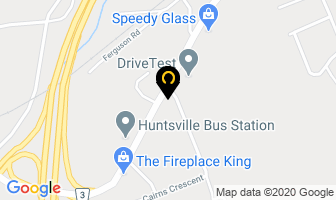 Labyrinth Massage Therapy in Huntsville map