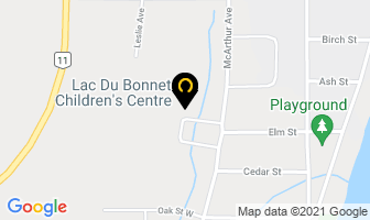 Lac Du Bonnet Children's Centre in Lac Du Bonnet map